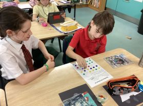Maths games in P5 Room 8