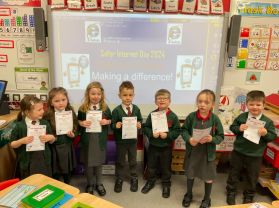 Safer Internet Day 2024 in Mrs Callaghan’s Class