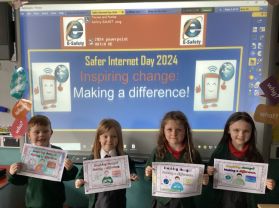 Safer Internet Day in Mrs Thompson’s class 💻