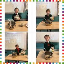 Porridge making in Year 2 - Mrs Peoples
