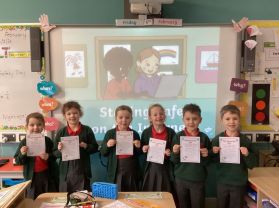 Internet Safety Day in Mrs Thompson’s class 💻