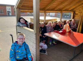 ‘Journey Stick’ walk-in Mrs Callaghan’s Class