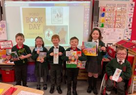 Celebrating World Book Day in Mrs Callaghan’s Class